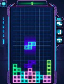 Tetris Gameplay Screenshot