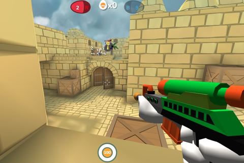 Shell Shockers.io Gameplay Screenshot