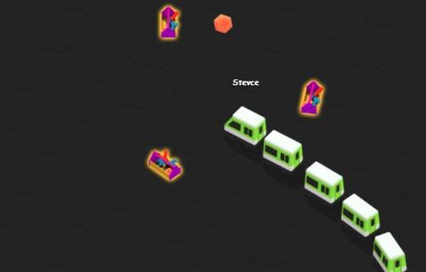 Trains io Gameplay Screenshot