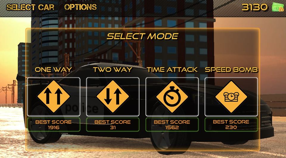 Police Traffic Game Modes Screenshot