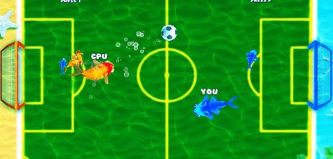Fish Soccer Gameplay Screenshot