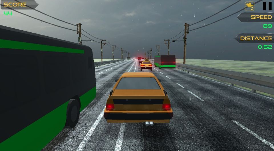 Highway Traffic Screenshot Gameplay