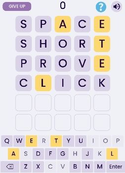 Wordler Gameplay Screenshot