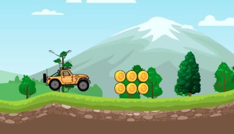 Jeep Racing Gameplay Screenshot