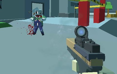 Blocky Combat Swat Gameplay Screenshot