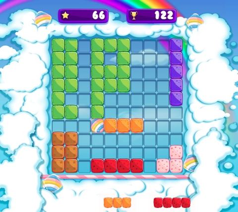 Gummy Blocks Gameplay Screenshot