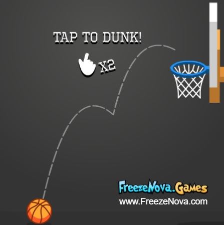Tap Tap Shots Tap to Dunk Screenshot