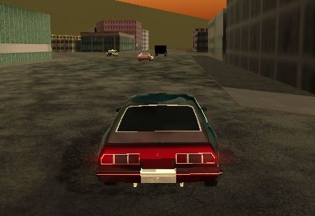 Burnout City Gameplay Screenshot