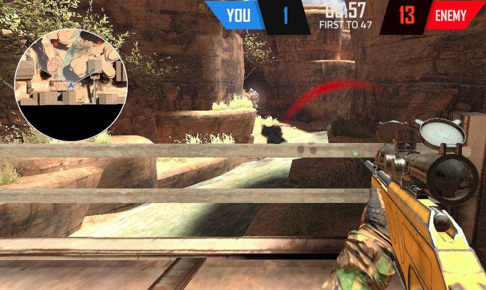 Bullet Force Gameplay Screenshot
