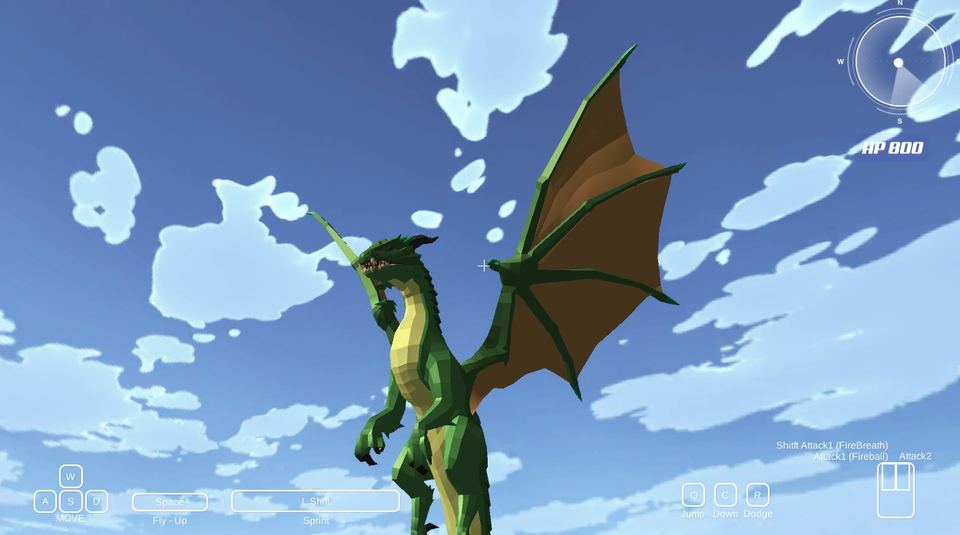 Dragon World Unblocked, Gameplay Screenshot