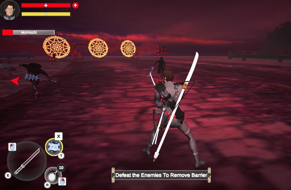 Dark Ninja Hanjo Gameplay Screenshot