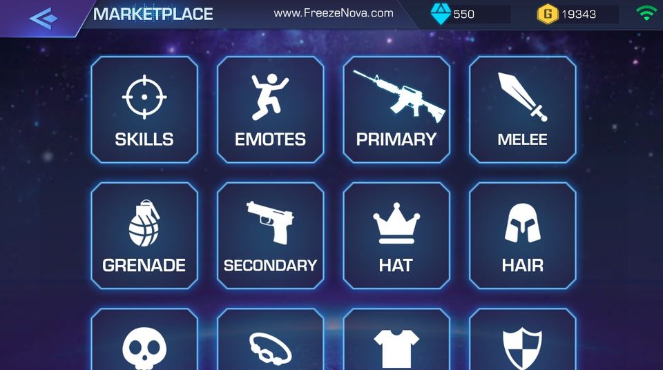 CobraZ.io Classic Unblocked Screenshot, Marketplace