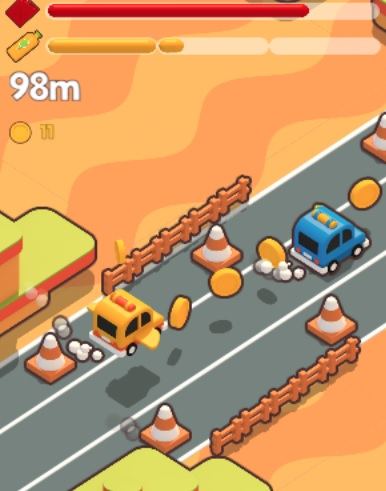 Desert Road Gameplay Screenshot