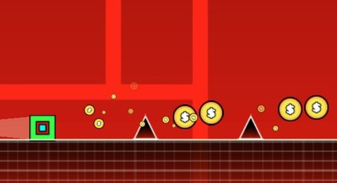 Geometry Dash Gameplay Screenshot