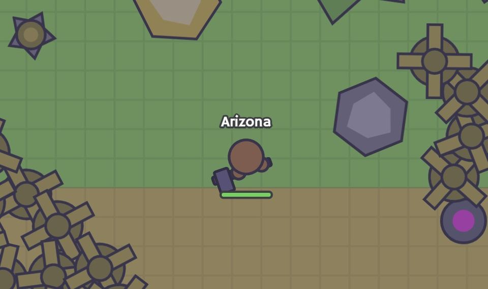 Moomoo.io Sandbox Gameplay Screenshot
