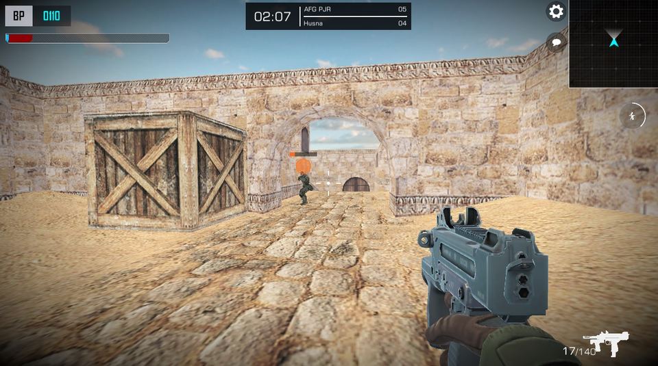 Crazy Strike Force Unblocked, Gameplay Screenshot