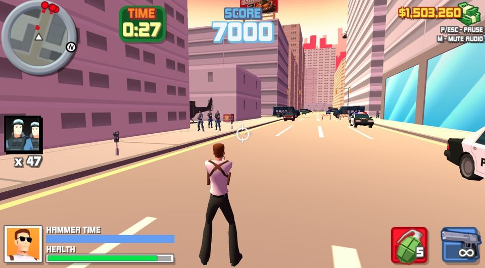 Mob City Unblocked Screenshot Gameplay