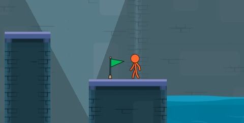 Stickman Parkour Gameplay Screenshot