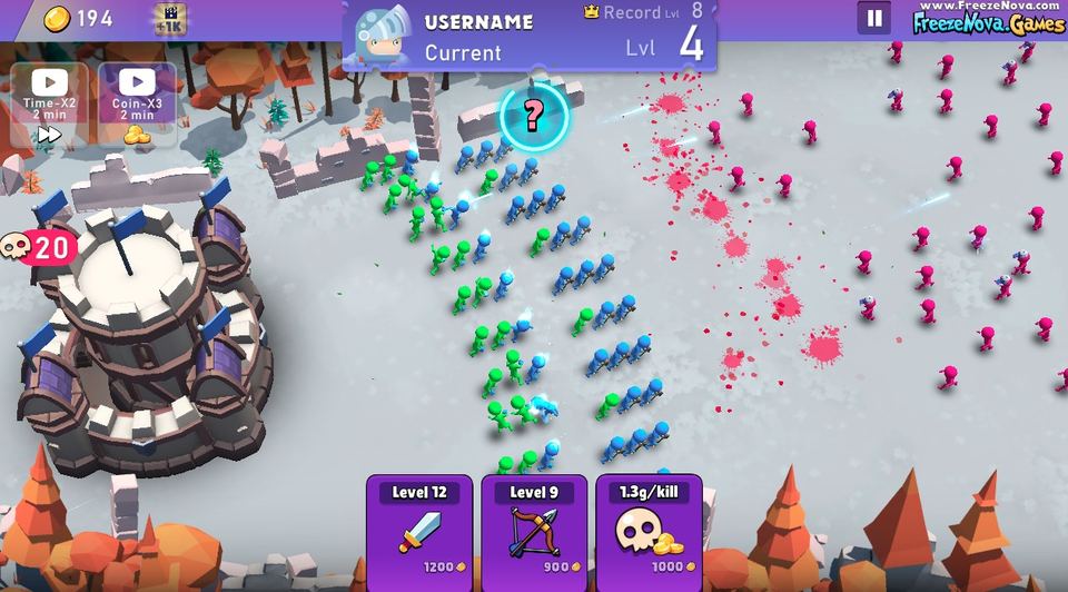 Stick Guys Defense Gameplay Screenshot