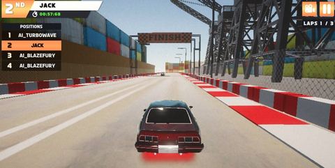 Burnout Racers Gameplay Screenshot 