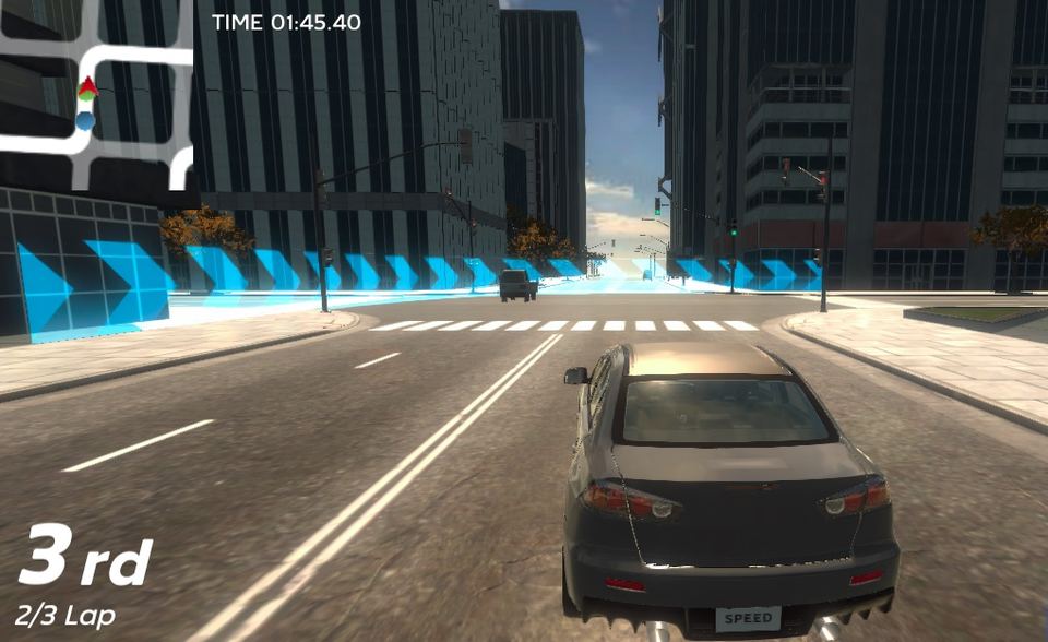 Crazy Drifter Unblocked Gameplay Screenshot