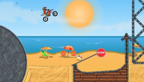 Moto X3M Gameplay Screenshot